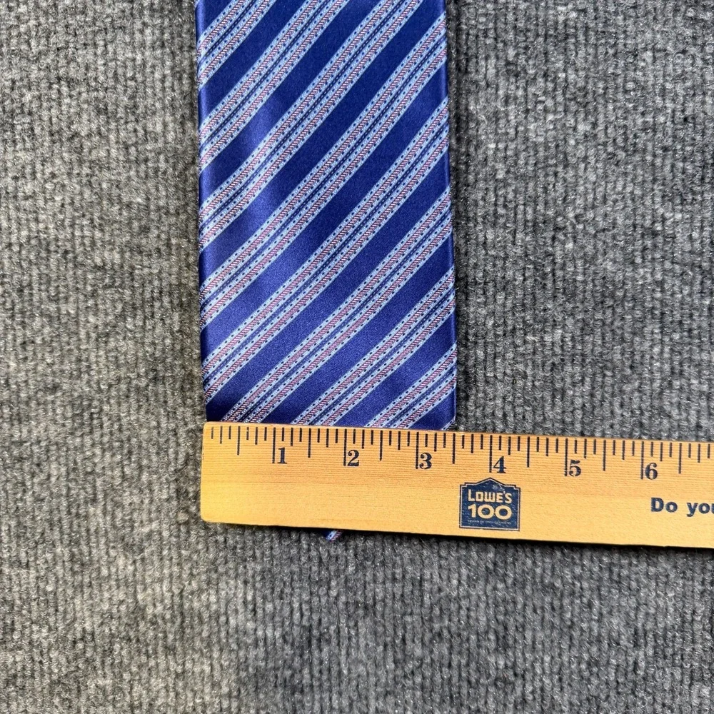 Stefano Ricci Purple Blue Floral Silk Men Tie 3.5